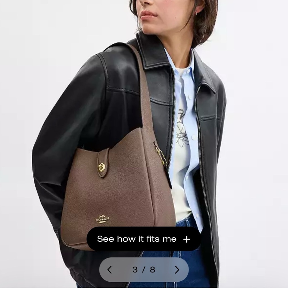 Coach Hadley Convertible Crossbody Bag.